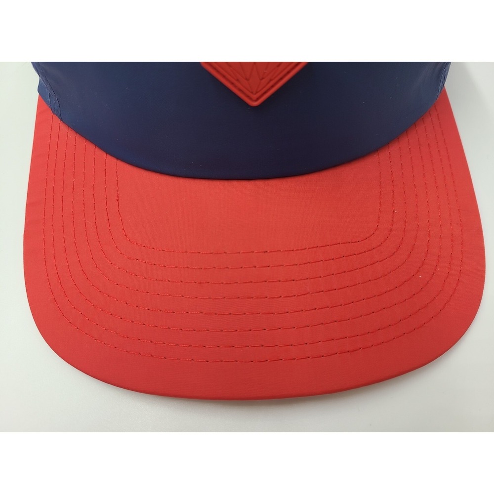 Diamond Supply Co Company Nylon Snap Adjustable Hat Cap Skate Men Women Blue Red - Picture 3 of 12